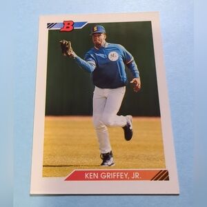 1992 Topps Bowman Ken Griffey, Jr. #100 Mariners
